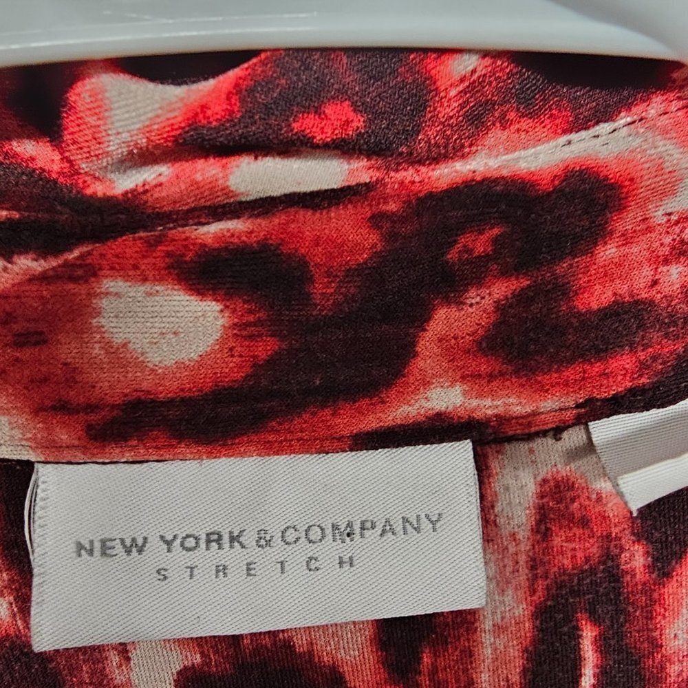Leopard Print Red Dress - Picture 11 of 15